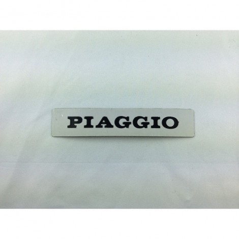 Targhetta adesiva Piaggio...