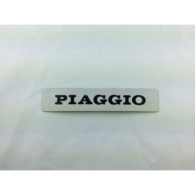 Targhetta adesiva Piaggio...