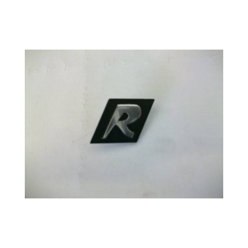 Targhetta Vespa GT R Nera...