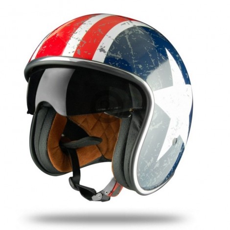 Casco jet Rebel Star