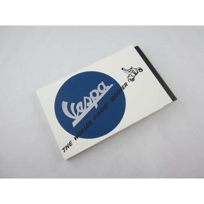 Mini notes da tasca Vespa