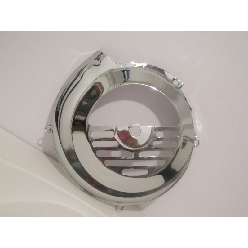 Copriventola In Acciaio Cromato Stile Anni 60 Per VESPA 80 125 150 200 Px Pe Con Avviamento Elettrico.1.25.1146.gp.14011 - Foto 10