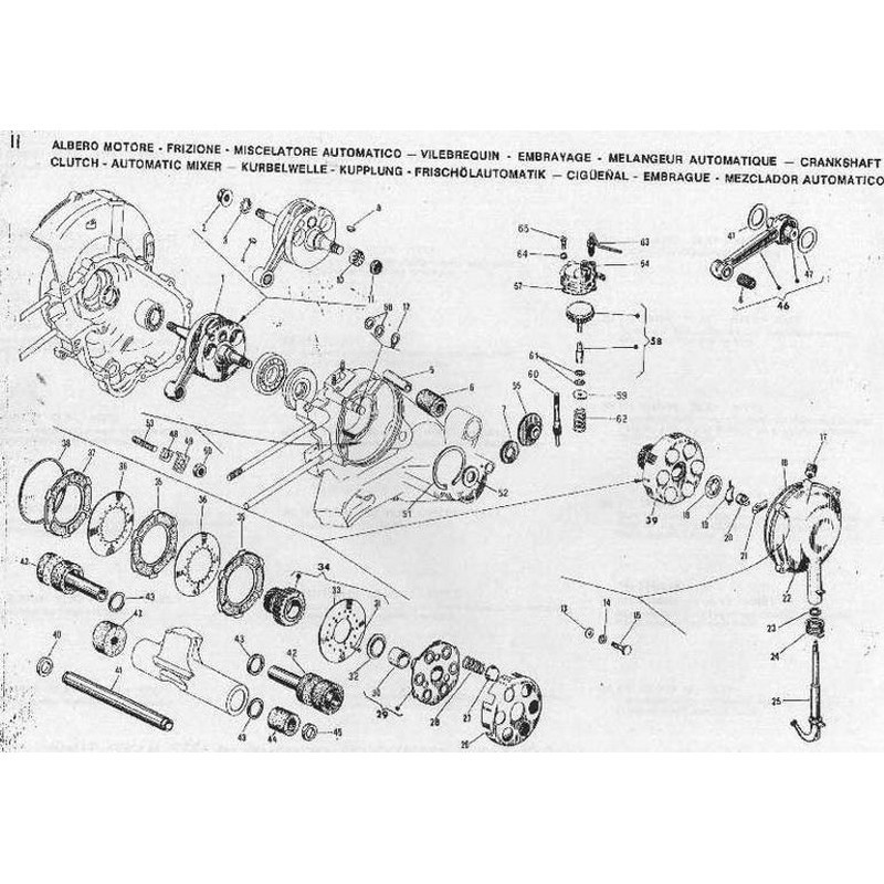 Kit revisione motore Vespa...