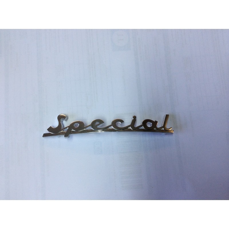 TARGHETTA SCRITTA POSTERIORE VESPA 50 V5A1 ORIGINALE 152509 - Meloni Motori