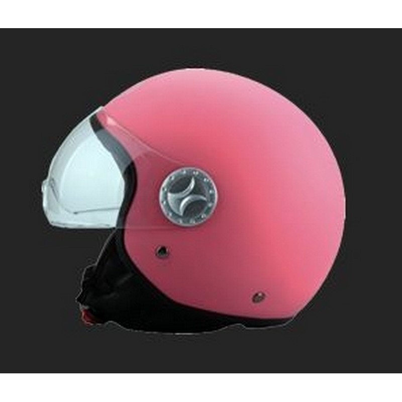 CASCO SCOOTER OMOLOGATO Jet bianco rosa donna con visiera taglia M Helmet  per in EUR 249,90 - PicClick IT