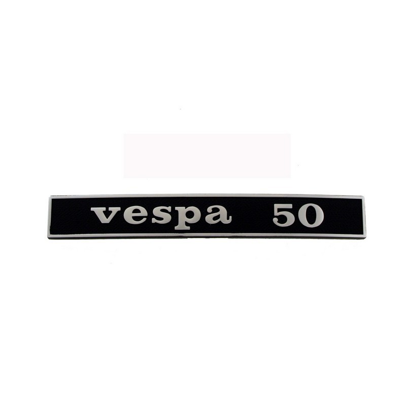 Targhetta posteriore  Vespa 50