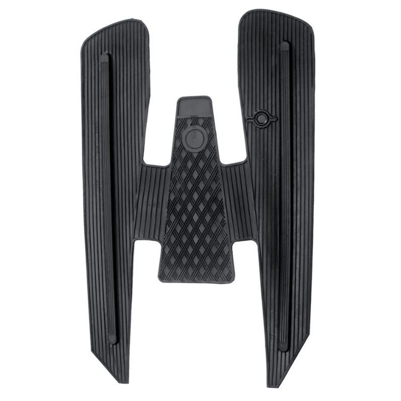 Tappeto nero in gomma Vespa...