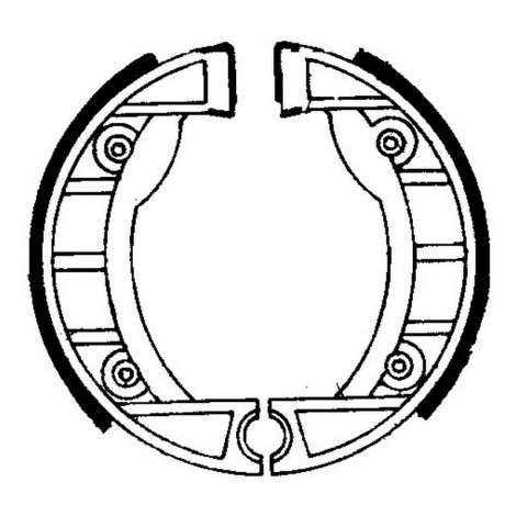 Ganasce freno anteriore per...