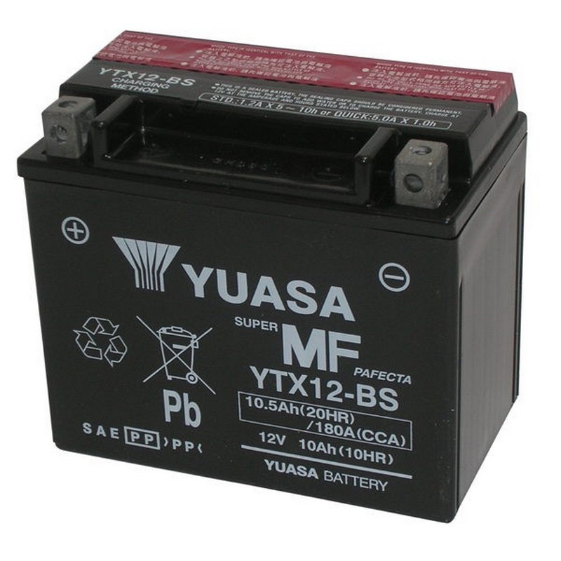 BATTERIA YUASA YTX12-BS