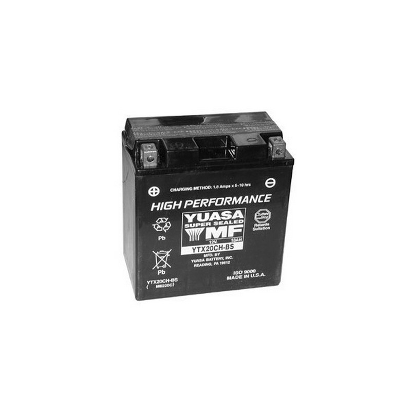BATTERIA YUASA YTX20CH-BS