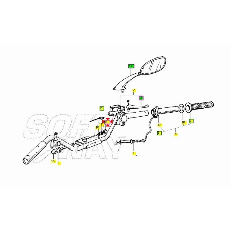 Dado esagonale M10 6H