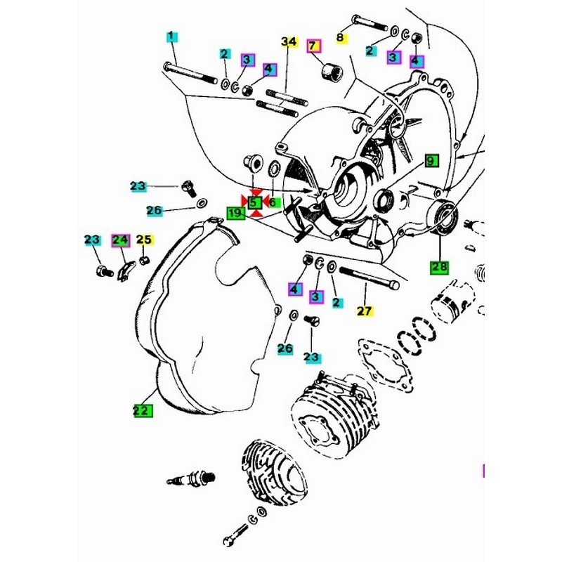 DADO VOLANO ORIGINALE...