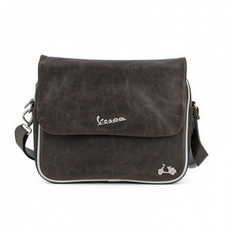 Borsa messenger Vespa Marrone