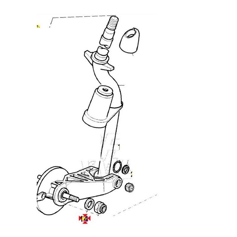 Piattello tamburo anteriore...