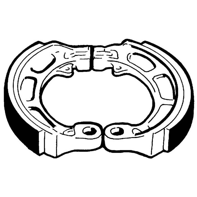 Coppia ceppi freno -...