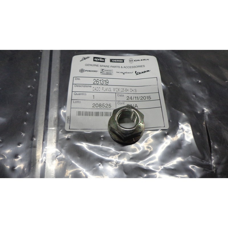 Dado flangiato M12x1...