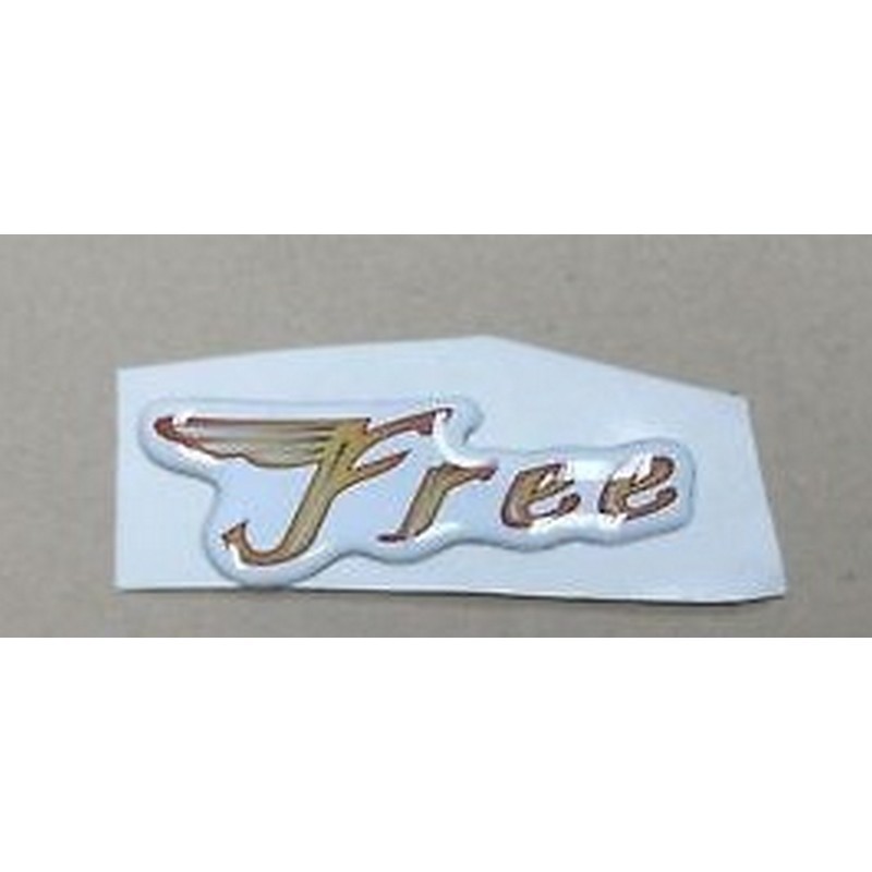 Targhetta "Free" per...