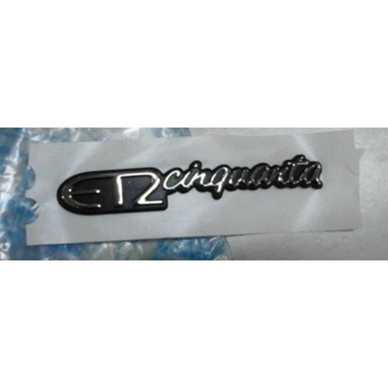 Targhetta " ET2 cinquanta "...