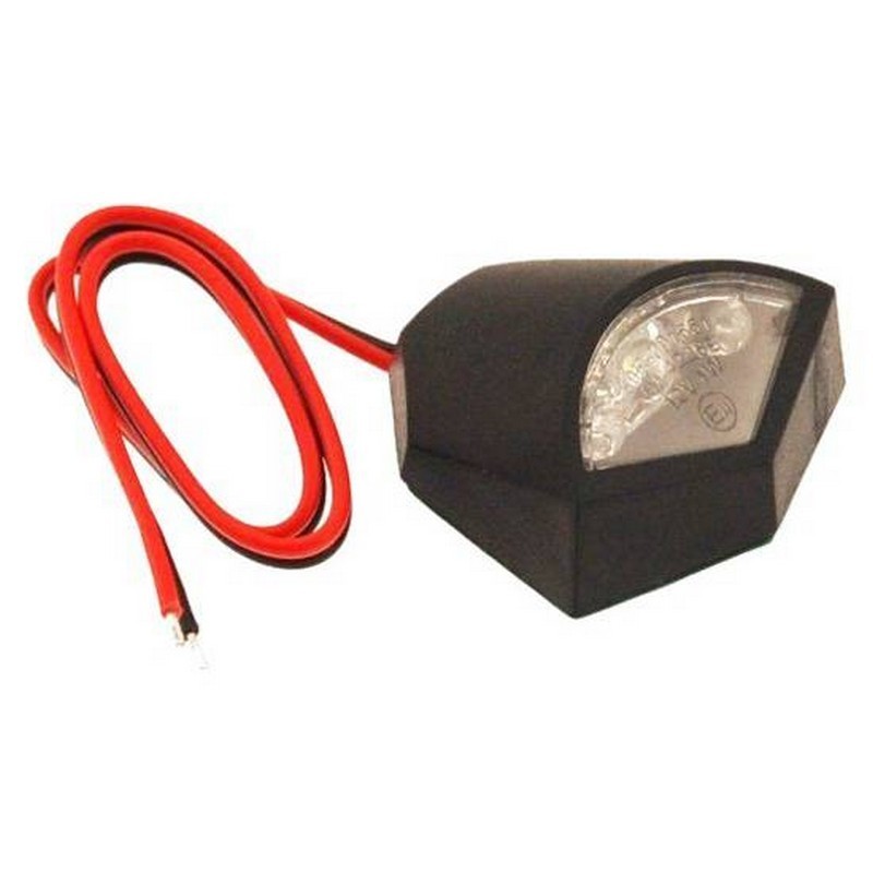 Luce targa a led nera...