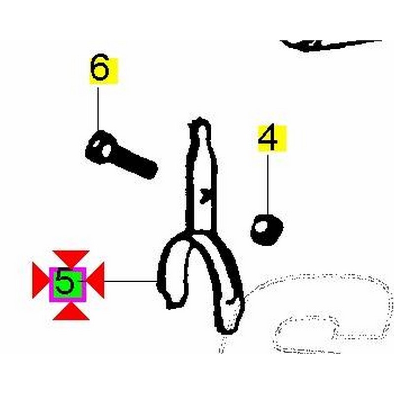 Leva a intaglio per Piaggio...