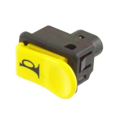 Pulsante clacson giallo per...