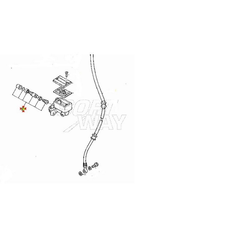 Kit revisione pompa freni...