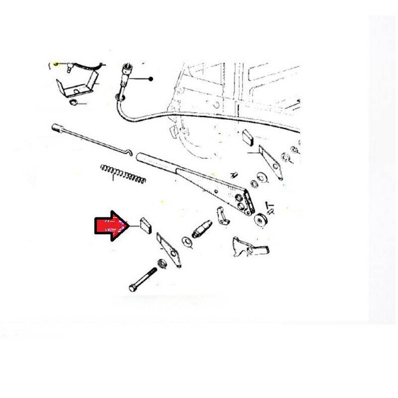 Pomello per leva Ape Piaggio