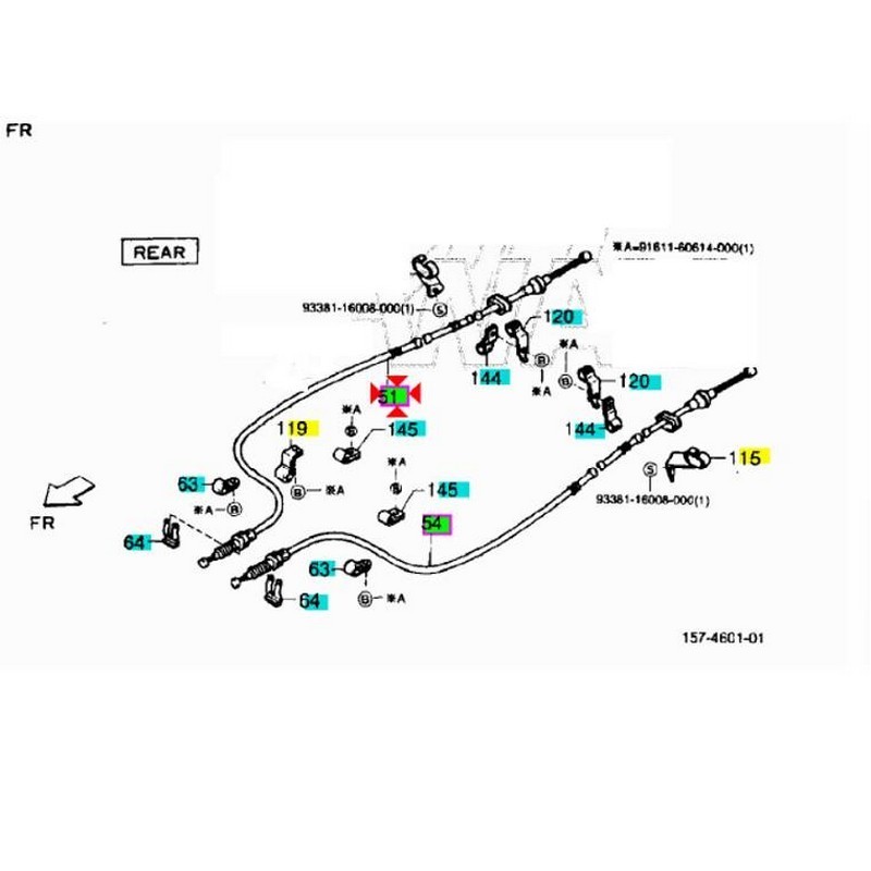 CAVO FRENO STAZIONAMENTO...