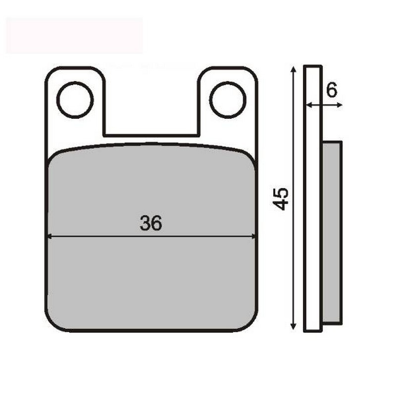 Coppia pastiglie freno...