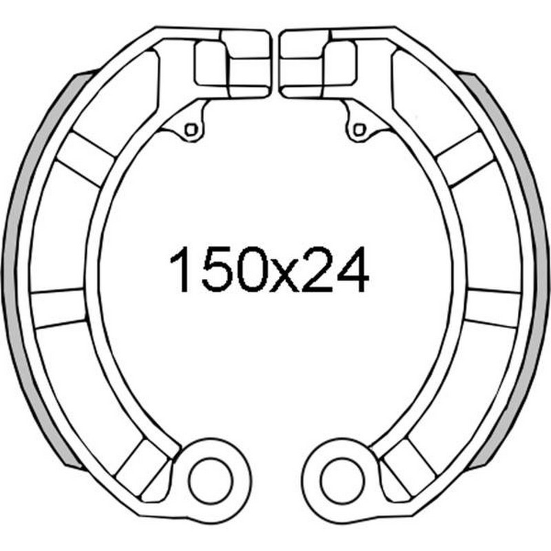 Ganasce freno posteriori...