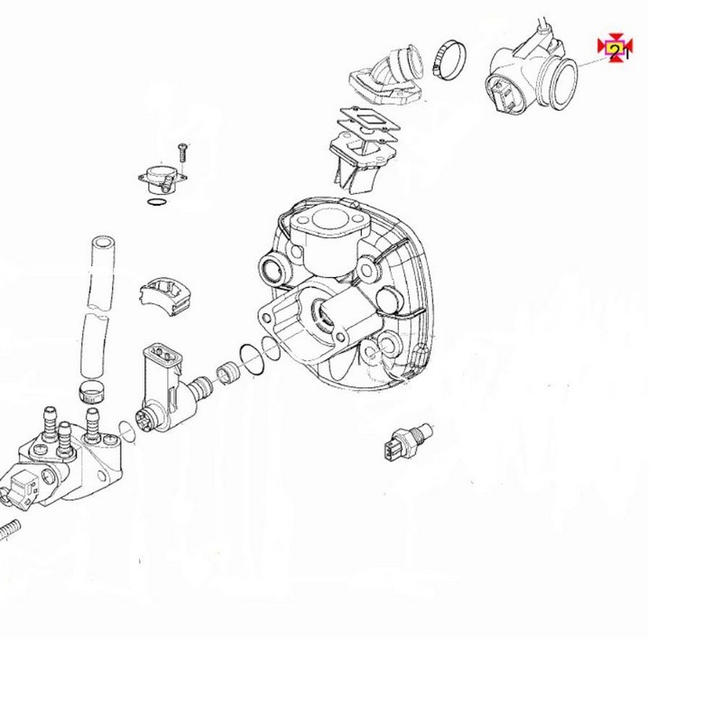 Corpo farfallato  completo...