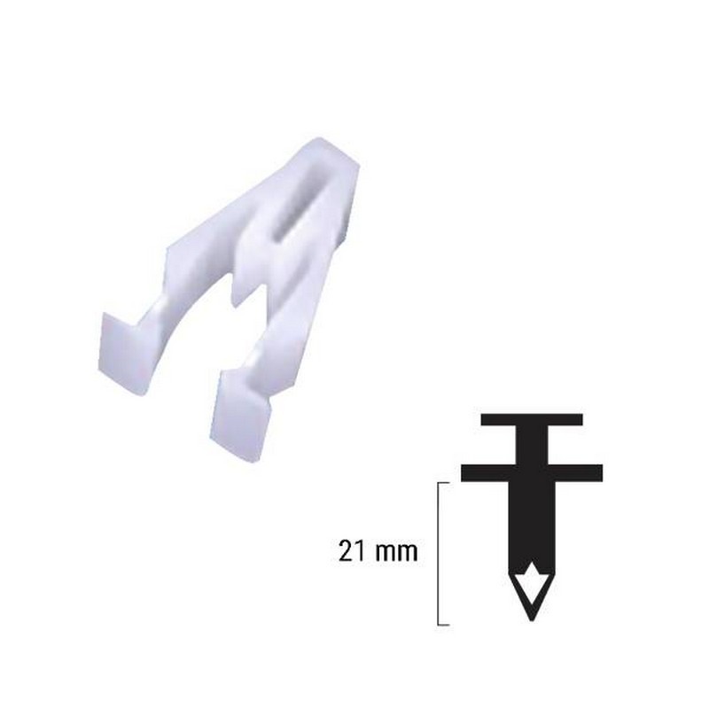 Rivetto in plastica Honda...