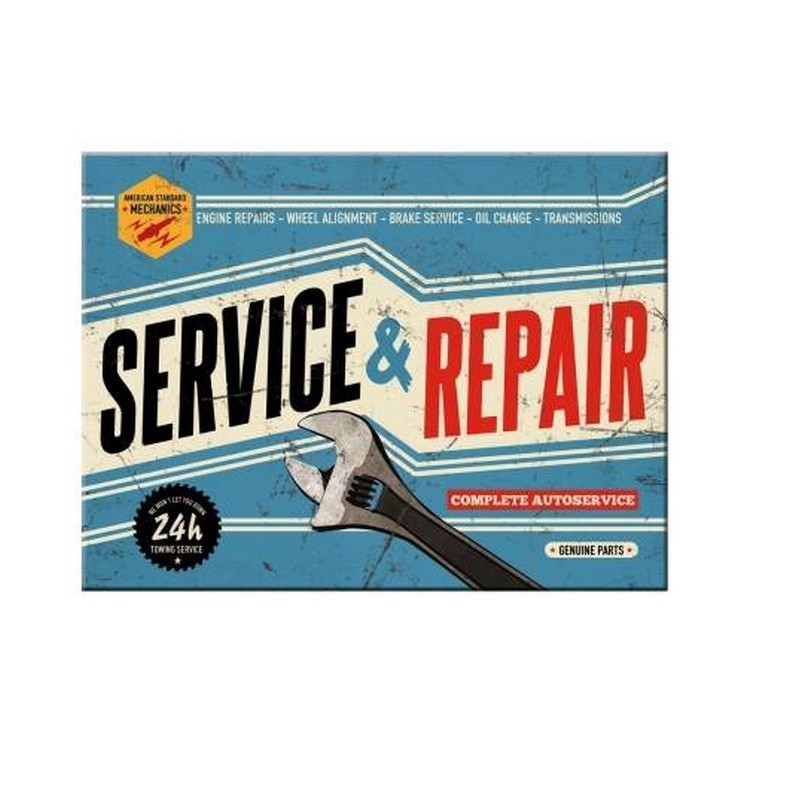 Magnete 6 x 8 cm   Service...