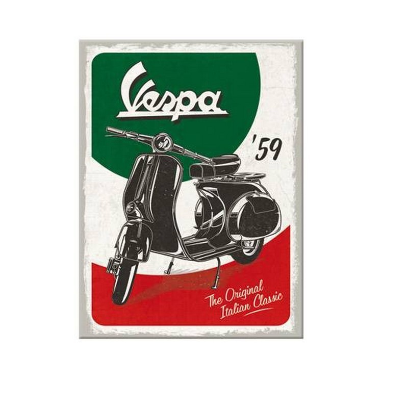 Magnete 6 x 8 cm Vespa -...