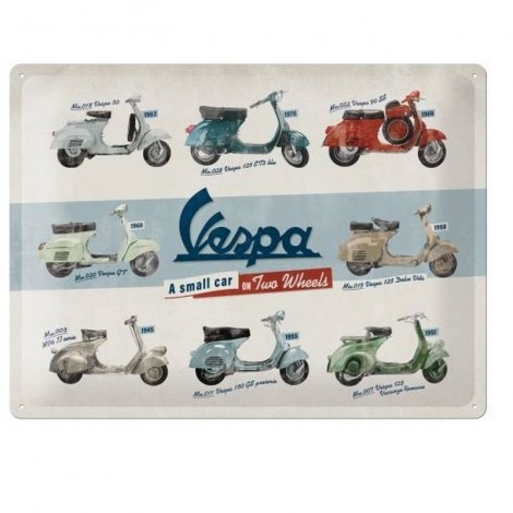 Cartello 30 x 40 cm Vespa -...