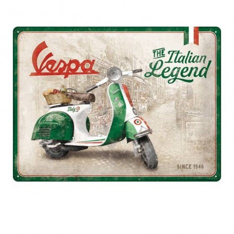 Cartello 30 x 40 cm Vespa -...