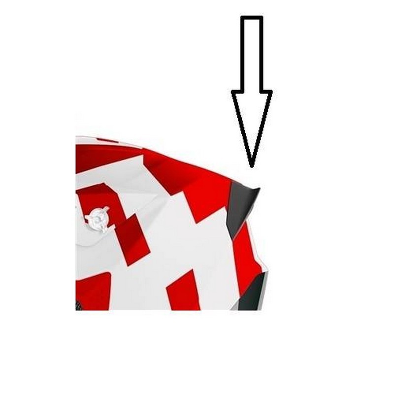 Spoiler posteriore black...