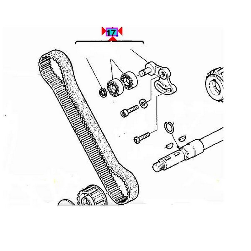 Tenditore completo cilindro...
