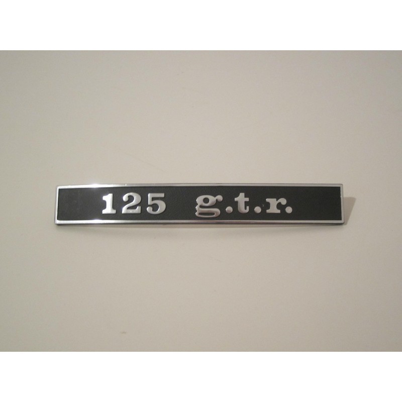 Targhetta "125 g.t.r."
