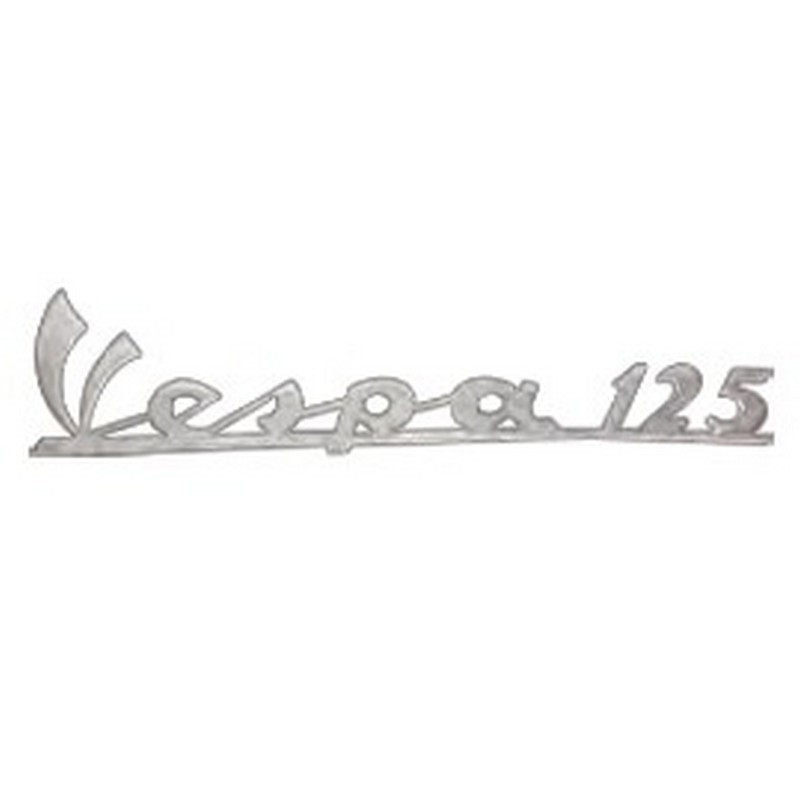 Targhetta " Vespa 125 "