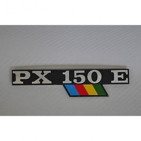 Targhetta " PX 150E"...
