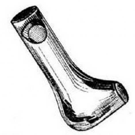 Paio piedini cavalletto 125...