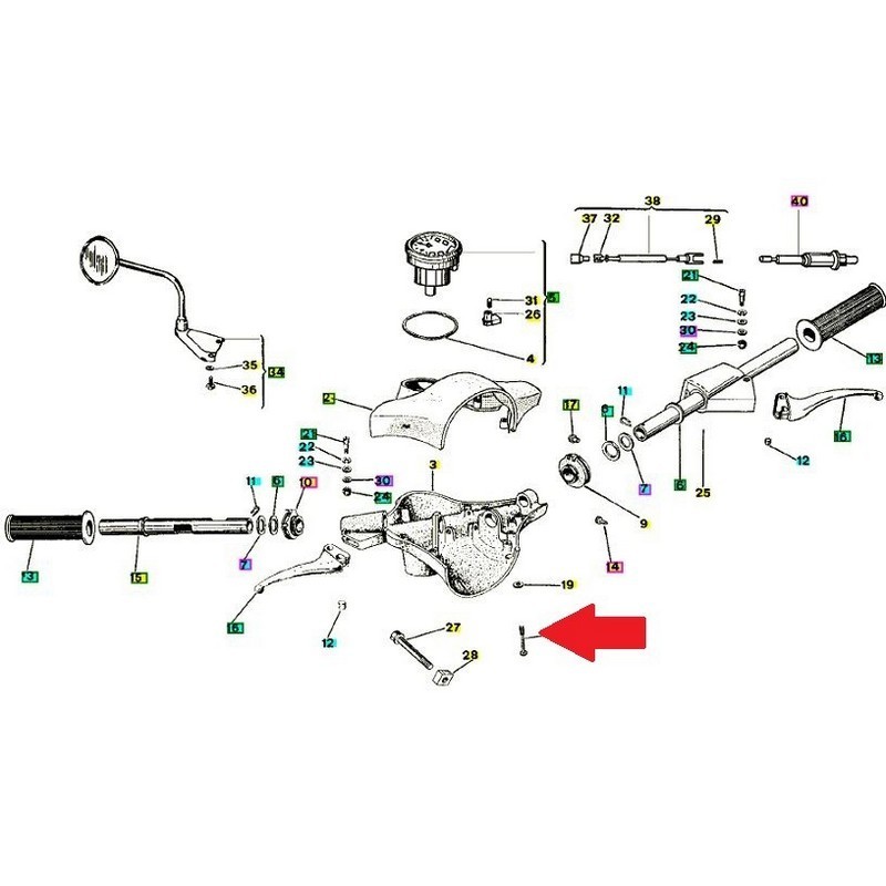 Vite per fissaggio...