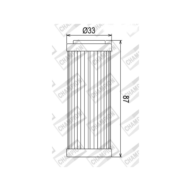 Filtro olio Champion COF552...