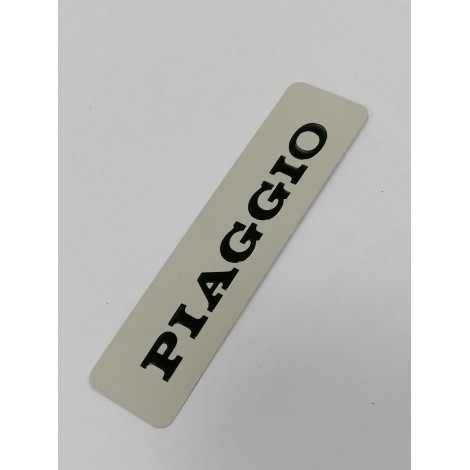 TARGHETTA ADESIVA PER...