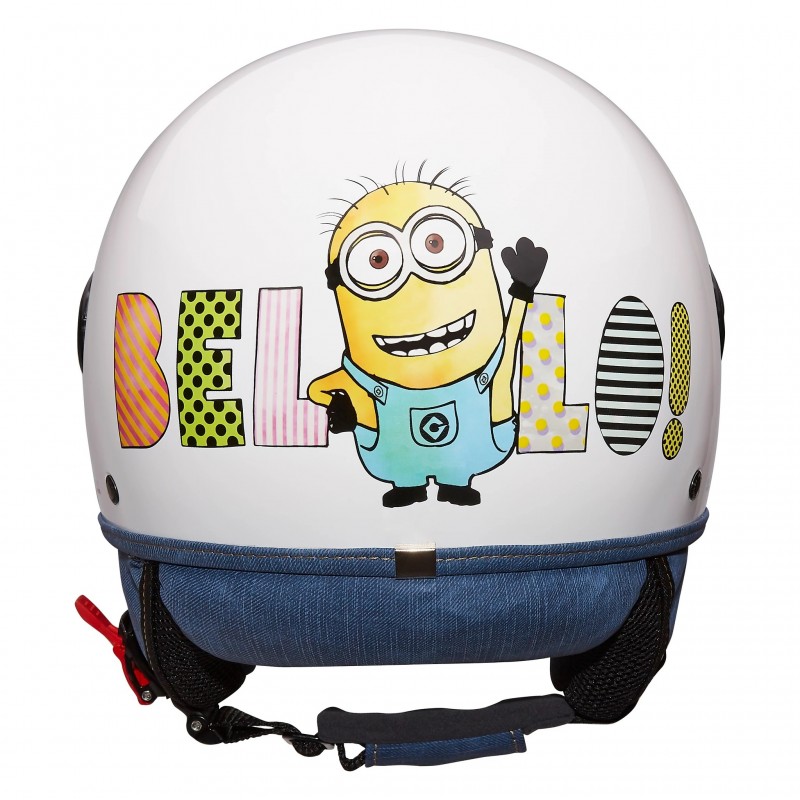 Casco Jet Per Bambini SKA-P - Leggero, Omologato ECE 22.06, Taglie Da YS A YXL (47-54 Cm)