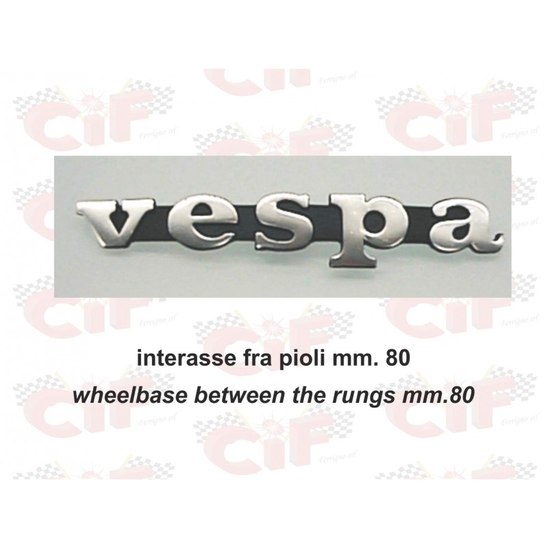 TARGHETTA "VESPA" PER SCUDO...