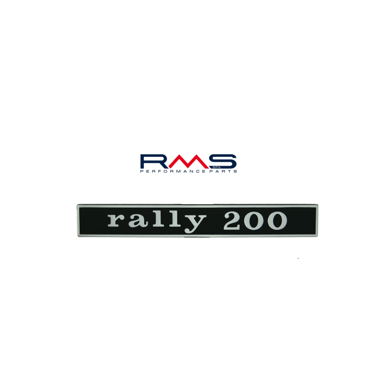 Targhetta "rally 200"