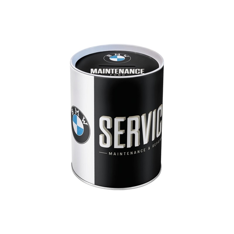 Salvadanaio in metallo BMW...