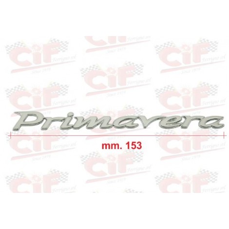 TARGHETTA LATERALE...